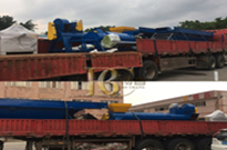 5/17日下午公司發貨一套PET料清洗線設備至廣西